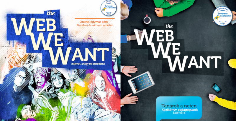 Megjelent a Web We Want tanári kézikönyv