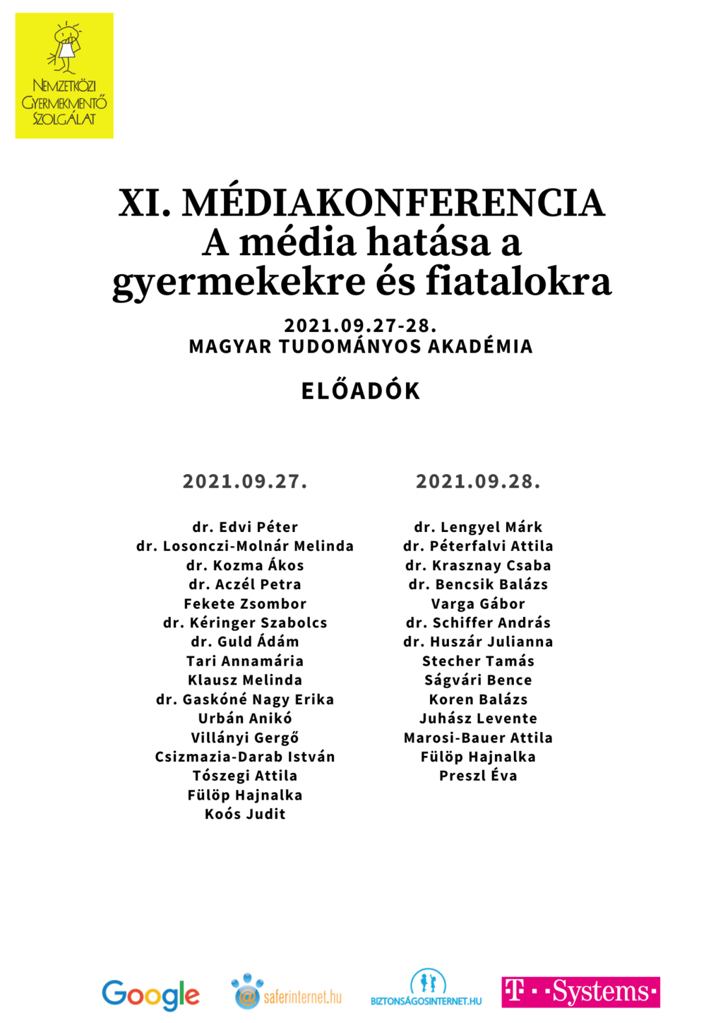 XI. Médiakonferencia6o.